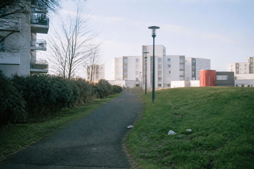 Carte urbaine Anglet zones rouges dangereuses quartiers