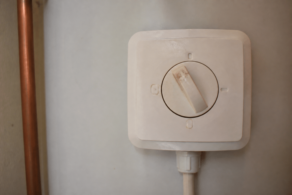 Selecteur interrupteur chauffe-eau positions marche forcee auto arret